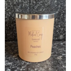 Peaches  220g Candle