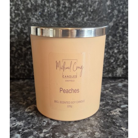 Peaches  220g Candle