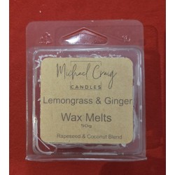 Lemongrass & Ginger 50g Wax Melts