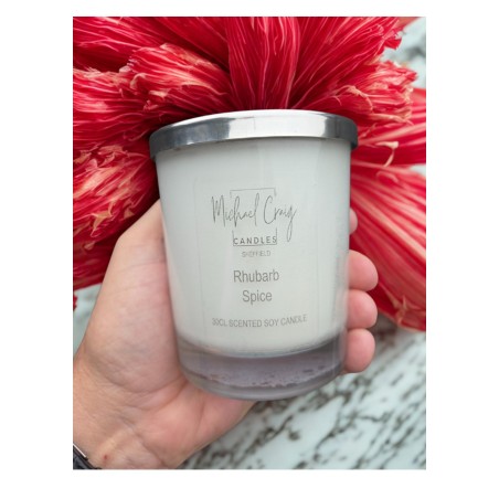 Rhubarb Spice 220g Candle