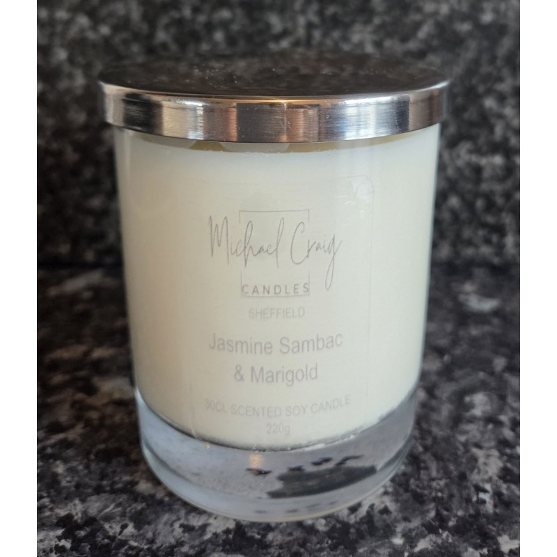 Jasmine Sambac & Marigold 220g Candle